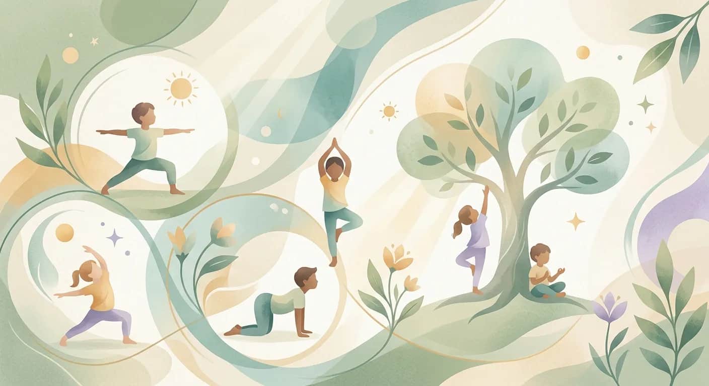 Symbolbild für neue Kurse bei YogaKids Stuttgart